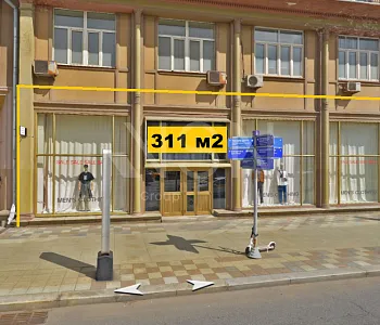 ПСН, 311,00 м², 1-ая линия , Витрины, Трафик, 110 кВт