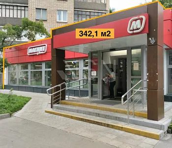 ПСН, 342,10 м², 1-ая линия , Отдельный вход, Трафик, 50 кВт