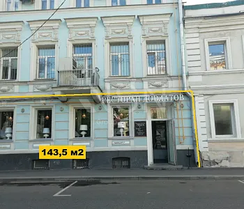 ПСН, 143,50 м², 1-ая линия , Витрины, Трафик, 50 кВт
