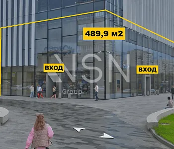 ПСН, 489,90 м², 1-ая линия , Витрины, Трафик, 140 кВт