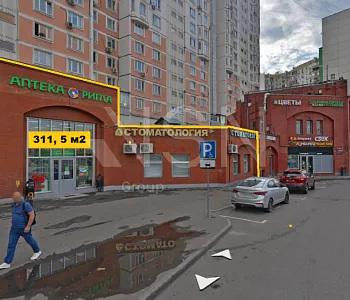 ПСН, 311,50 м², 1-ая линия , Витрины, Трафик, 32 кВт