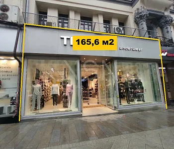ПСН, 165,60 м², 1-ая линия , Витрины, Трафик, 100 кВт