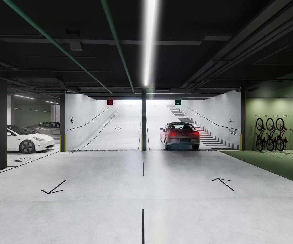 Подземный паркинг