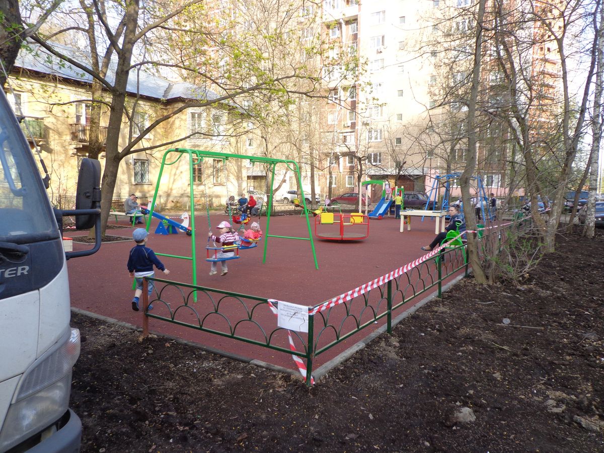 В жилом квартале «Сердце Одинцово» оборудована новая детская площадка.