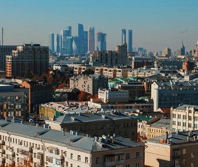 Историческая застройка в центре Москвы