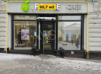 ПСН, 92,70 м², 1-ая линия , Витрины, Трафик, 80 кВт