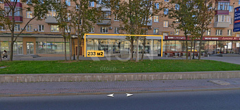 ПСН, 233,50 м², 1-ая линия , Витрины, 70 кВт