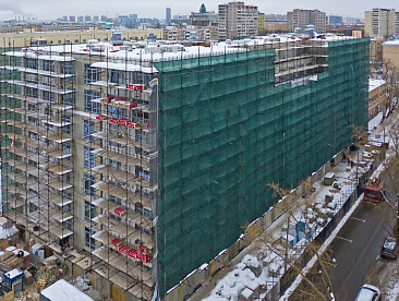 фото ЖК «Residence Hall Шаболовский» (Резиденс Холл) отчет со стройки за Январь 2022 №3