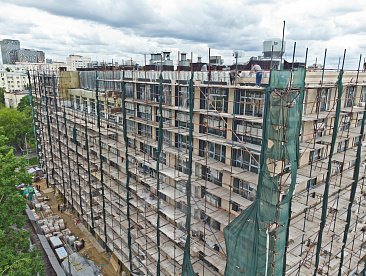 фото ЖК «Residence Hall Шаболовский» (Резиденс Холл) отчет со стройки за Июнь 2022 №2