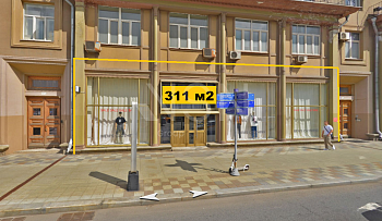 ПСН, 311,00 м², 1-ая линия , Витрины, Трафик, 110 кВт