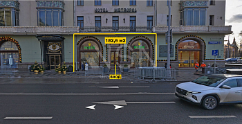 ПСН, 182,60 м², 1-ая линия , Витрины, Трафик, 50 кВт