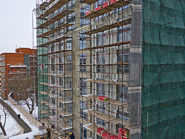 фото ЖК «Residence Hall Шаболовский» (Резиденс Холл) отчет со стройки за Январь 2022 №1