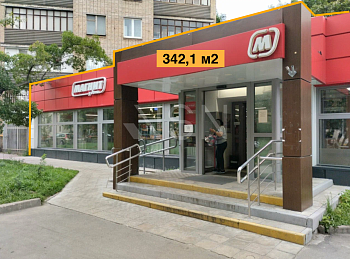 ПСН, 342,10 м², 1-ая линия , Отдельный вход, Трафик, 50 кВт