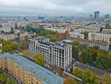 фото ЖК «Residence Hall Шаболовский» (Резиденс Холл) отчет со стройки за Сентябрь 2022 №2