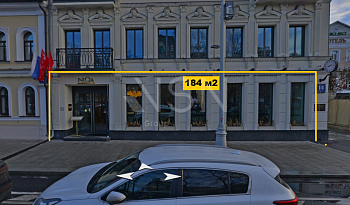 ПСН, 184,00 м², 1-ая линия , Витрины, Вытяжка, 68 кВт