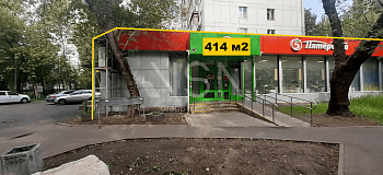 ПСН, 414,00 м², 1-ая линия , Витрины, Трафик, 60 кВт