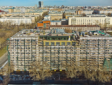 фото ЖК «Residence Hall Шаболовский» (Резиденс Холл) отчет со стройки за Апрель 2022 №3