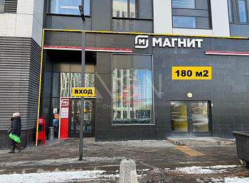 ПСН, 180,00 м², 1-ая линия , Витрины, Трафик, 26 кВт