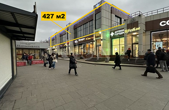 ПСН, 427,00 м², 1-ая линия , Витрины, Трафик, 150 кВт