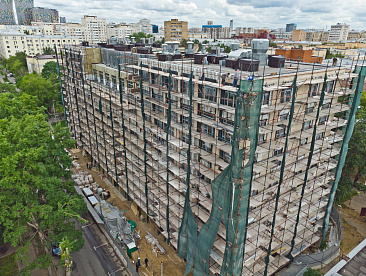 фото ЖК «Residence Hall Шаболовский» (Резиденс Холл) отчет со стройки за Июнь 2022 №3