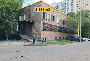 Здание, 2 398,00 м², Отдельный вход , Трафик, 303 кВт