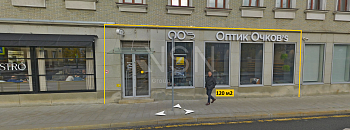 ПСН, 120,00 м², 1-ая линия , Витрины, Отдельный вход, 20 кВт